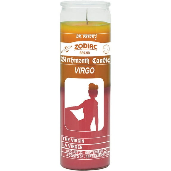 7 Day Ritual & Spiritual Candle-Virgo Gold/Pink