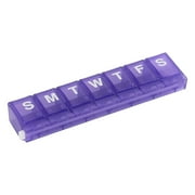 Ezy Dose Weekly with Locking Device Pill Planner, Small, 1 Count