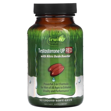 Irwin Naturals Red Testosterone UP 32 Liquid Soft-gels
