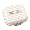 thumbnail image 1 of 7-Day Weekly Organizer Box | Portable 3-Times-A-Day Medication Dispenser with Daily Compartments | Mini Travel Case for S & Vitamins, 1 of 4