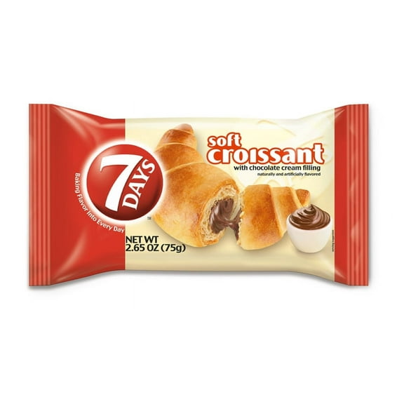 7 Days Soft Croissant, Chocolate, 2.65 Oz