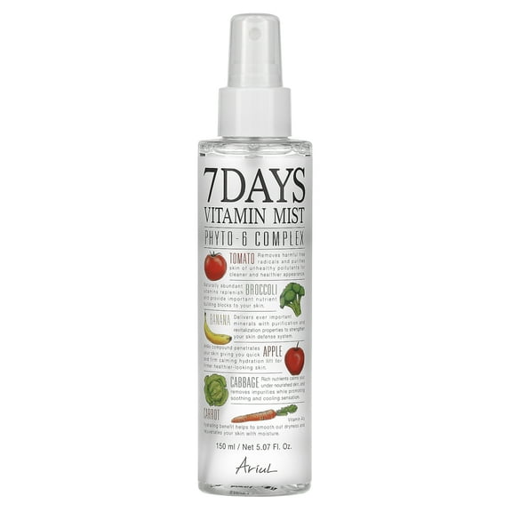 7 Days Vitamin Mist, Phyto-6 Complex, 5.07 fl oz ( 150 ml), Ariul