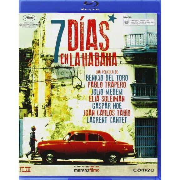 7 Days in Havana (2012) ( 7 d as en La Habana ) ( 7 jours  la Havane (Seven Days in Havana) ) [ Blu-Ray, Reg.A/B/C Import - Spain ]