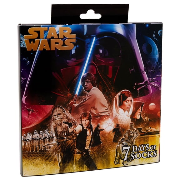 7 Days of Socks Star Wars 7-Pack (Shoe Size: 4 - 10)