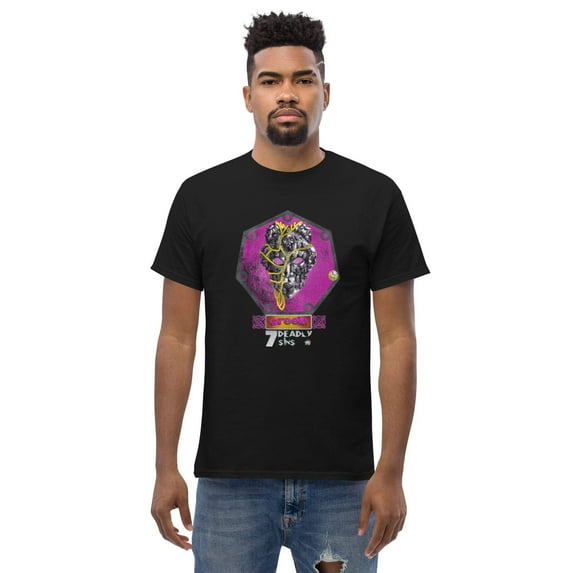7 Deadly Sins Graphics Line Unisex graphic t-shirt - GREED