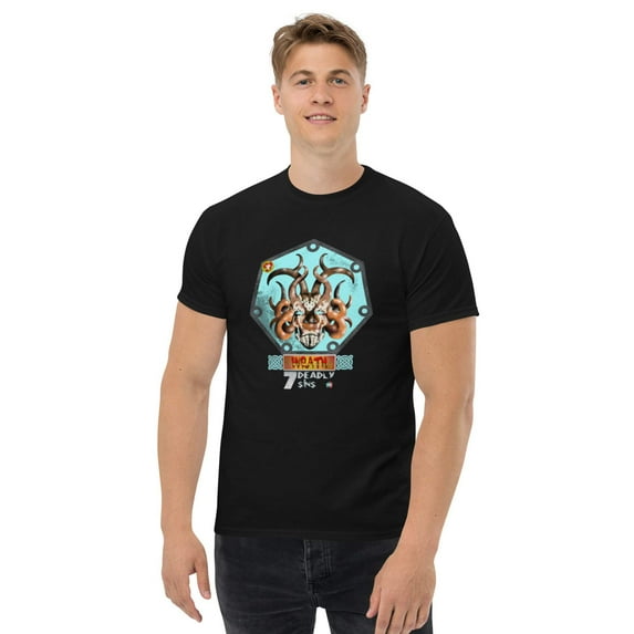 7 Deadly Sins Graphics Line Unisex graphic t-shirt - WRATH