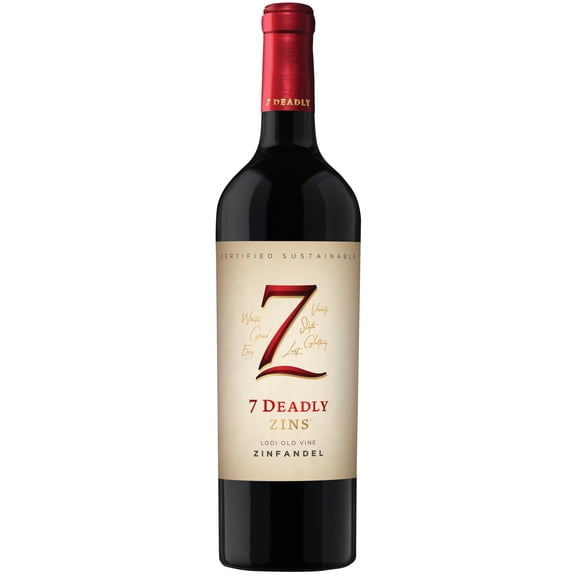 7 Deadly Zinfandel, Red Wine, 750ml