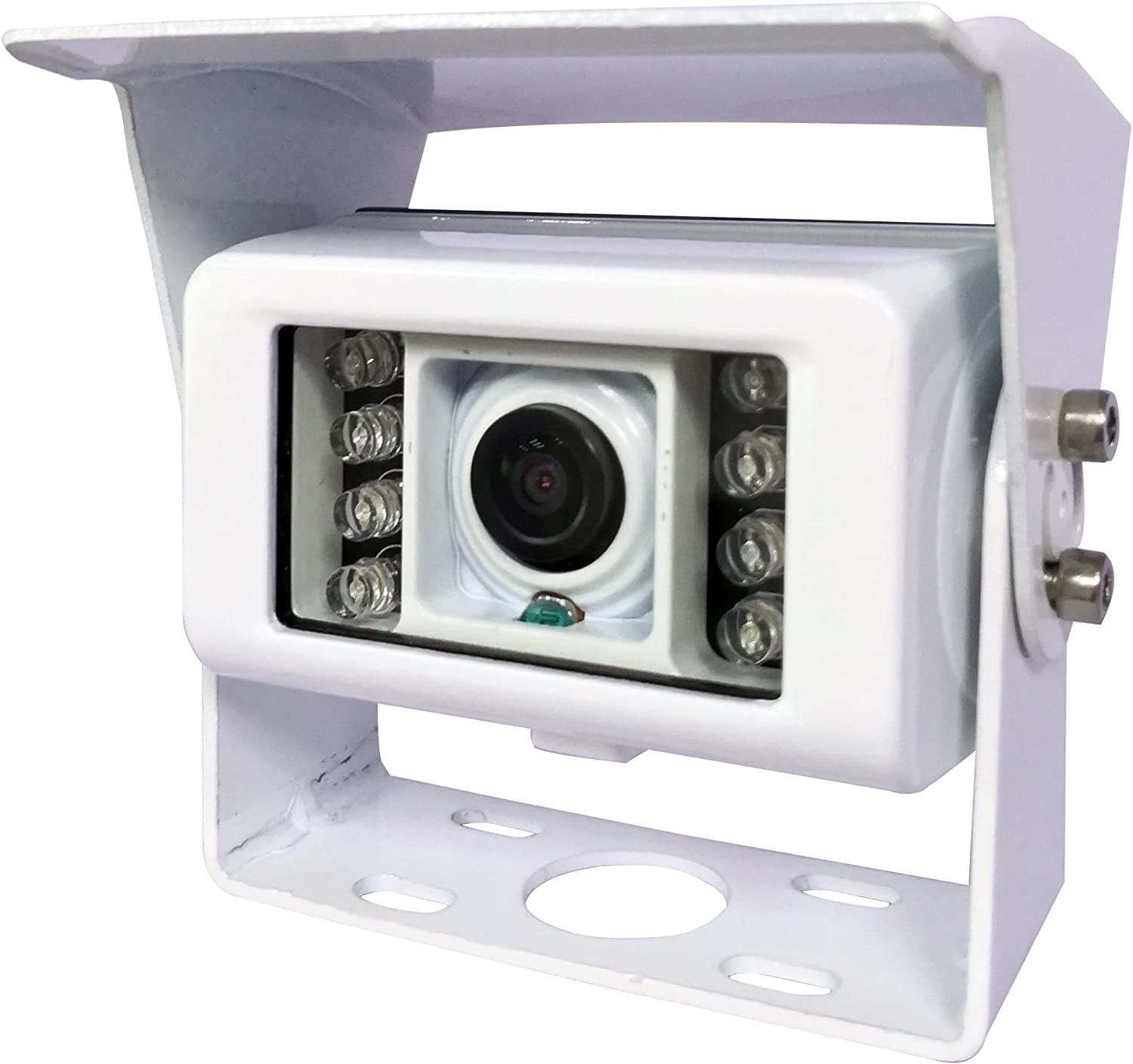 7'' Digital Marine Camera & Monitor System - RV Camera, Water-Resistant with Built-in Microphone, 150 Degree Rear View Camera (White)