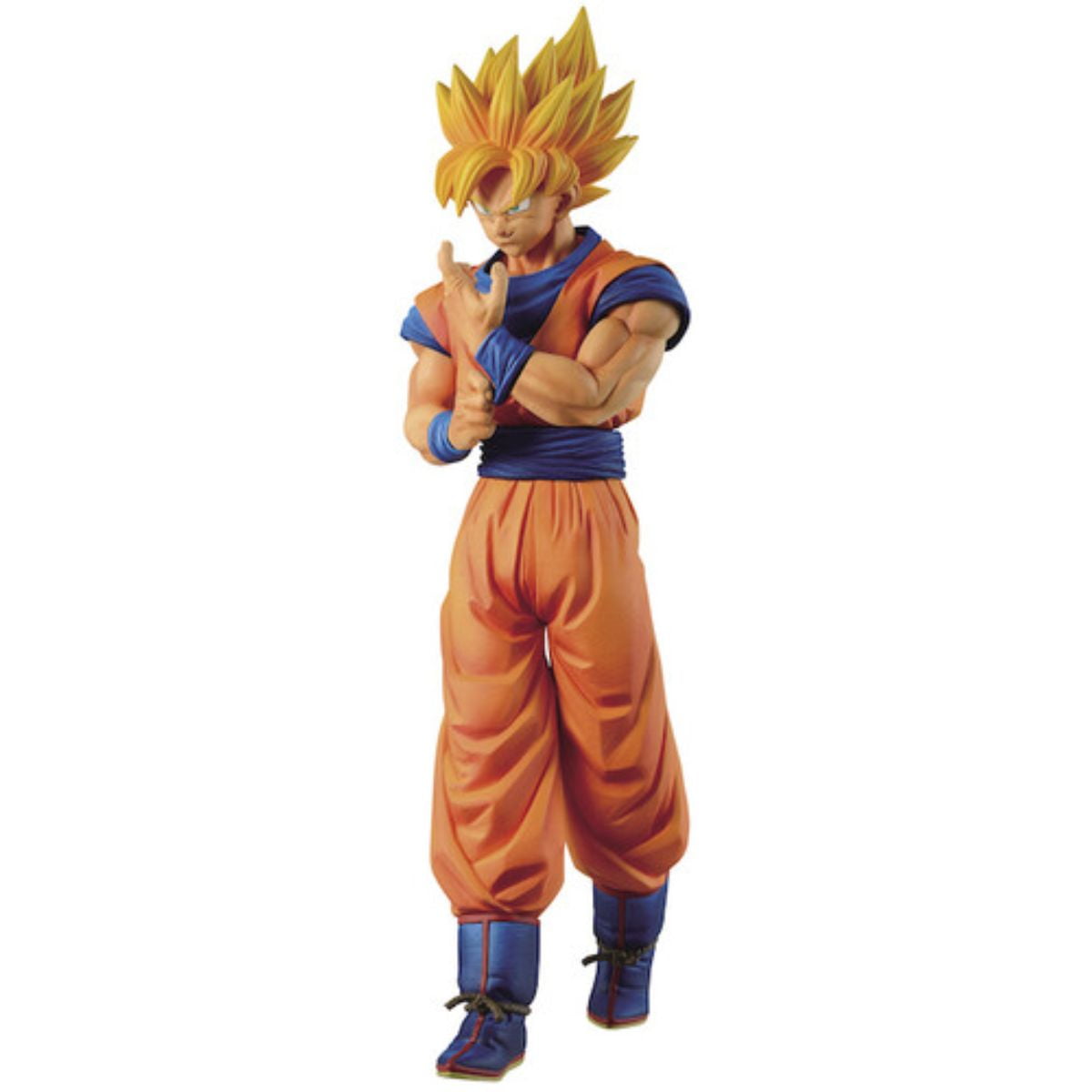 SeekFunning 10 Dragon Ball Z Toys,Super Saiyan Standing Fighting Goku for  Kids Birthday Gifts Desk Decor 