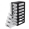 thumbnail image 1 of 7-Drawer Desktop Storage Organizer, Small Plastic Drawer Unit (5" x 7" x 13") - Mini Container & Organizer Box, 1 of 1