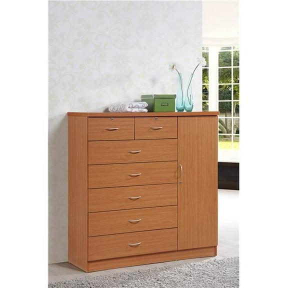 7 Drawer Jumbo Chest with Additional Door