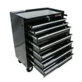 thumbnail image 2 of HOMCOM 5-Drawer Tool Chest With Wheels, Steel Lockable Tool Storage Ca With Handle 2 Keys For Garage Workshop Red 2 of 9