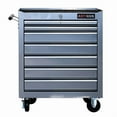 thumbnail image 1 of 7-Drawer Mobile Tool Cart - ARTMAN Multifunctional Design, Lockable Removable Case, Ball-Bearing Drawers (Powder-Coated Steel, 4 Wheels w/ Brakes), 1 of 11