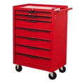 thumbnail image 1 of 7 Drawer Rolling Tool Chest Cabinet, Large Capacity Metal Tool Box with Wheels and Cylinder Locking, Storage Organizer Tool Cart for Garage, Warehouse, Work Shop, 1 of 8