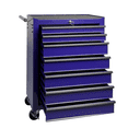 thumbnail image 1 of 7-Drawer Tool Chest Cabinet with Ball Bearing Drawer Slides,20"W Rolling Metal Tool Chest with 7 Drawers,Steel Tool Storage Box Organizer,Purple, 1 of 7