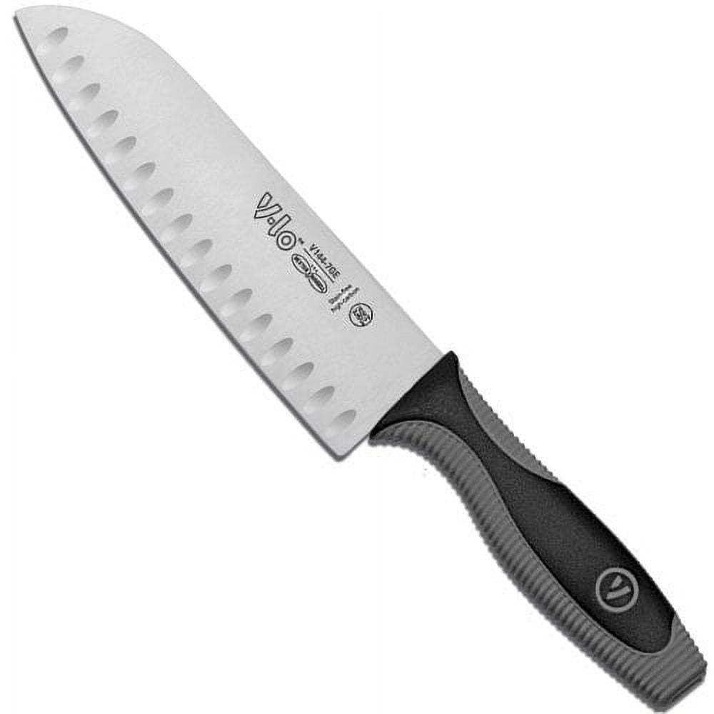 Esie Houzie Santoku Knife Set, 2 Pieces Ultra Sharp Kitchen Chef Knife  5.5-Inch 7-Inch Hollow Edge Santoku Knife, Professional Japanese Chef Knife  Set