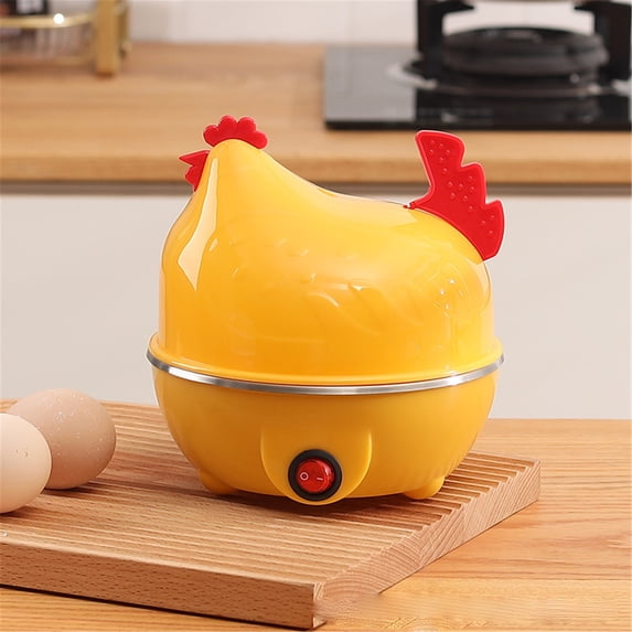 7 Egg Capacity Electrics Steamers Cooker, Multi-Function Foods Steams Cookers for Vegetable Dumplings Seafood, 350W Compact Designed Egg Cooker for Breakfast & Meals Preparation