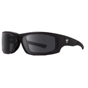 7 Eye Air Shield Panhead Sunglasses,SharpView Polarized Gray Lens,Matte Black Fr