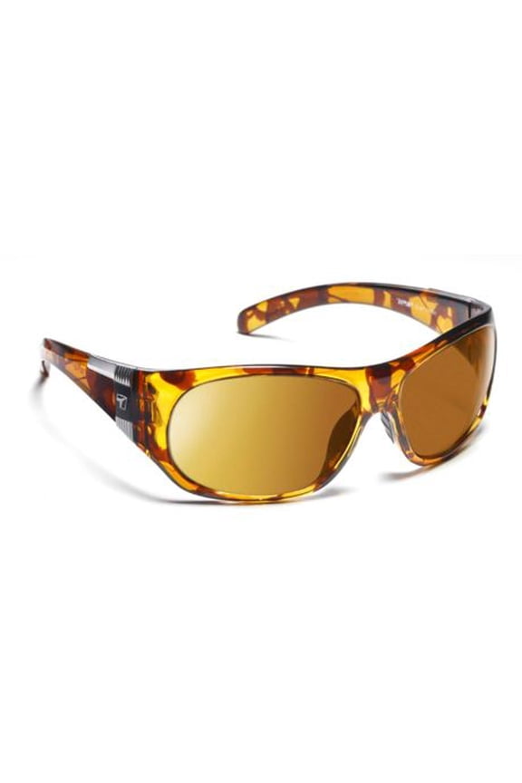 7 Eye Clay Sunglasses - Dark Tortoise Frame, SharpView Polarized Copper PC 87065