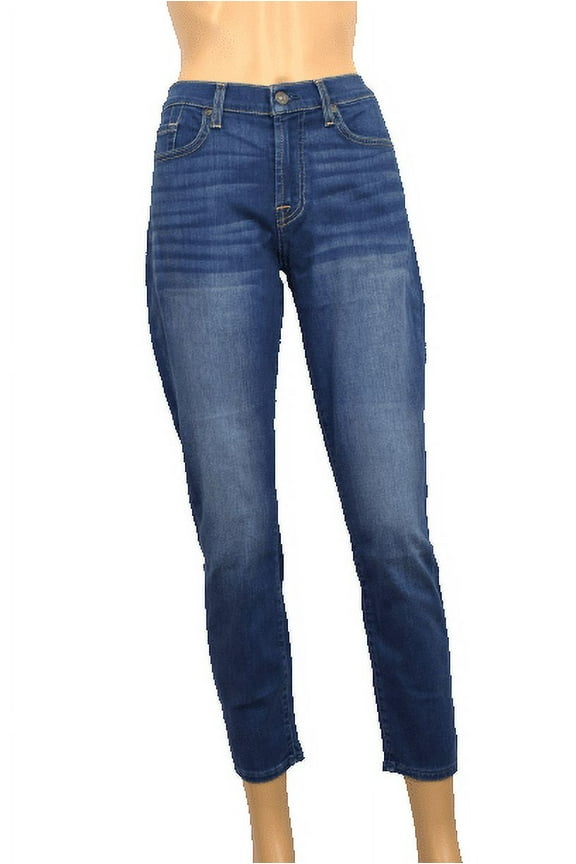 Gwenevere High-Waist Ankle Skinny Blue Jeans - Women - Size 26