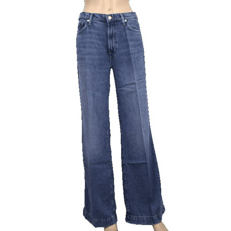 デニム・ジーパン 7 For All Mankind SS25 'Modern Dojo' jeans (7U54SU79 U7ONO) 7 For All Mankind Modern Dojo - High Rise Flared Wide Leg