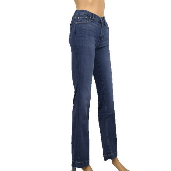 7 For All Mankind womens  Dojo Tailorless Lovestory Jean, 25, Blue