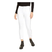 7 FOR ALL MANKIND Womens White Straight leg Jeans Size 18