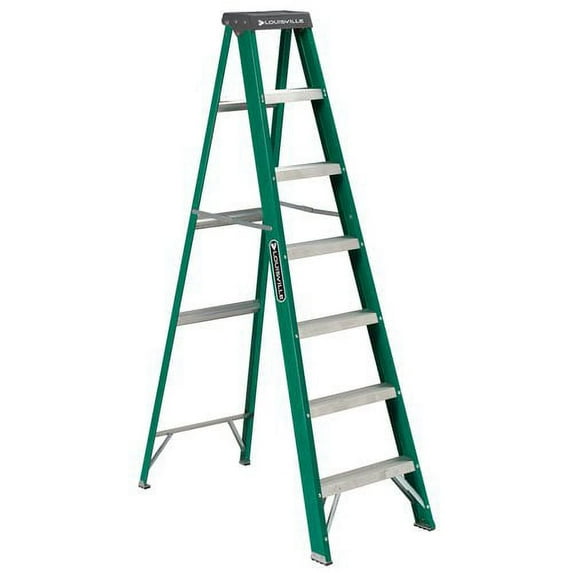 7' Fiberglass Stepladder Type II