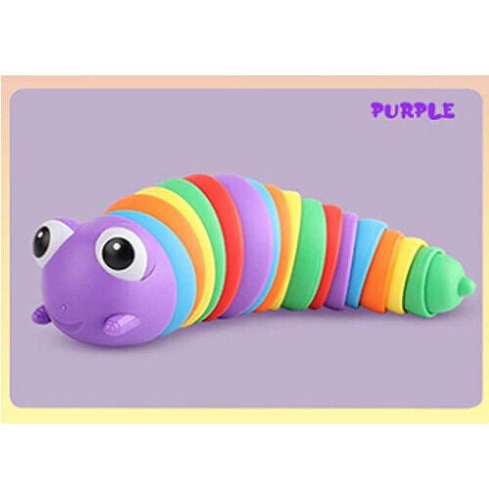 SoulLife 4 Pack Caterpillar Sensory Fidget Toys, Stress Relief Toy for  Autistic Children, Autism Fidget Toys for Kids, Fidget Slug Snail Toys Pack