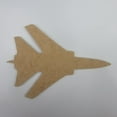 thumbnail image 1 of 7" Fighter Jet, Unfinished MDF Art Shape by Wooden Craft Cutouts, 1 of 2