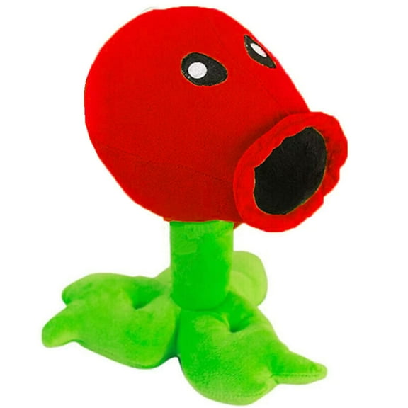 7" Fire Plants and Zombies Peashooter Plush Zombies Toys PVZ Plushies 1 2 Stuffed Soft Doll Pea Fire Plant Toy New