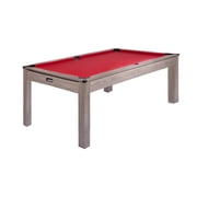 7 Foot Pool Tables with Wood Finish, 84" Billiard Tables, Billiards Game Room Table for Adults & Family, for Game Room Home Office