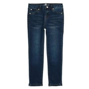 7 For All Mankind Big Girls Dark Wash Stretch Denim Skinny Jeans