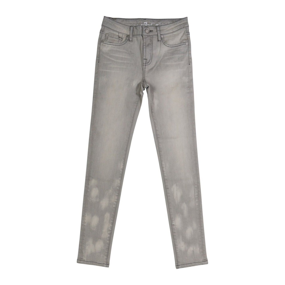 7 For All Mankind®, Boys 'The Skinny' Slim Fit Jeans, Distressed Spring Gray, 6X - image 1 of 1