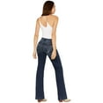 thumbnail image 1 of 7 For All Mankind Women's Dojo Trouser Flare Jeans Blue 26W x 34L, 1 of 4