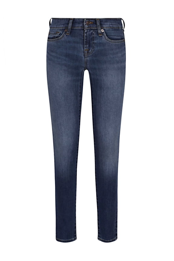 Straight-Leg Blue Jeans (Women's)