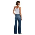 thumbnail image 1 of 7 For All Mankind Womens   Dojo Lake Blue Trouser 34 Denim, 1 of 4