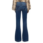 7 For All Mankind Womens Dojo Melrose Jean 32 Denim