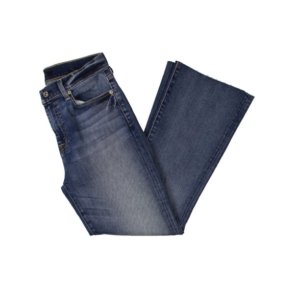 7 For All Mankind Womens High Waist Denim Jeans