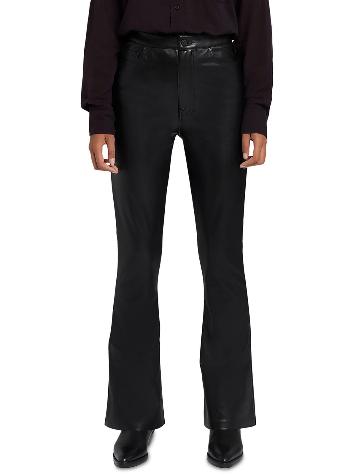 パンツ Cbrumes vintage bootcut leather pants Bootcut Leather Jeans Pant Made in Burgundy Color, Similar