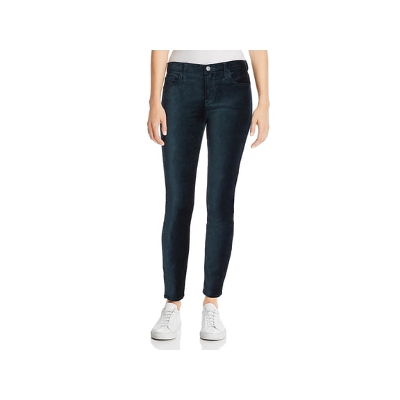 7 For All Mankind Womens Velvet Ankle Skinny Jeans