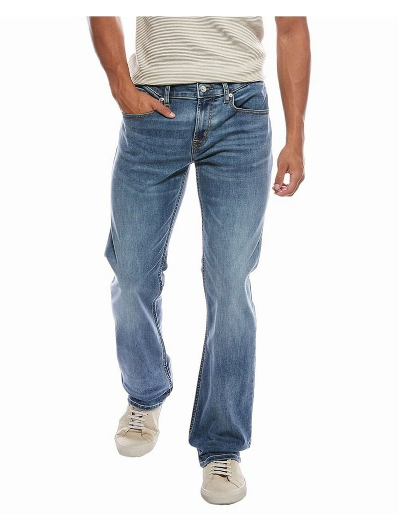 For All Mankind mens Brett Kef Bootcut Jean, 30, Blue