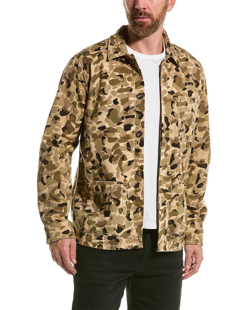 Mens camo shirt jacket best sale