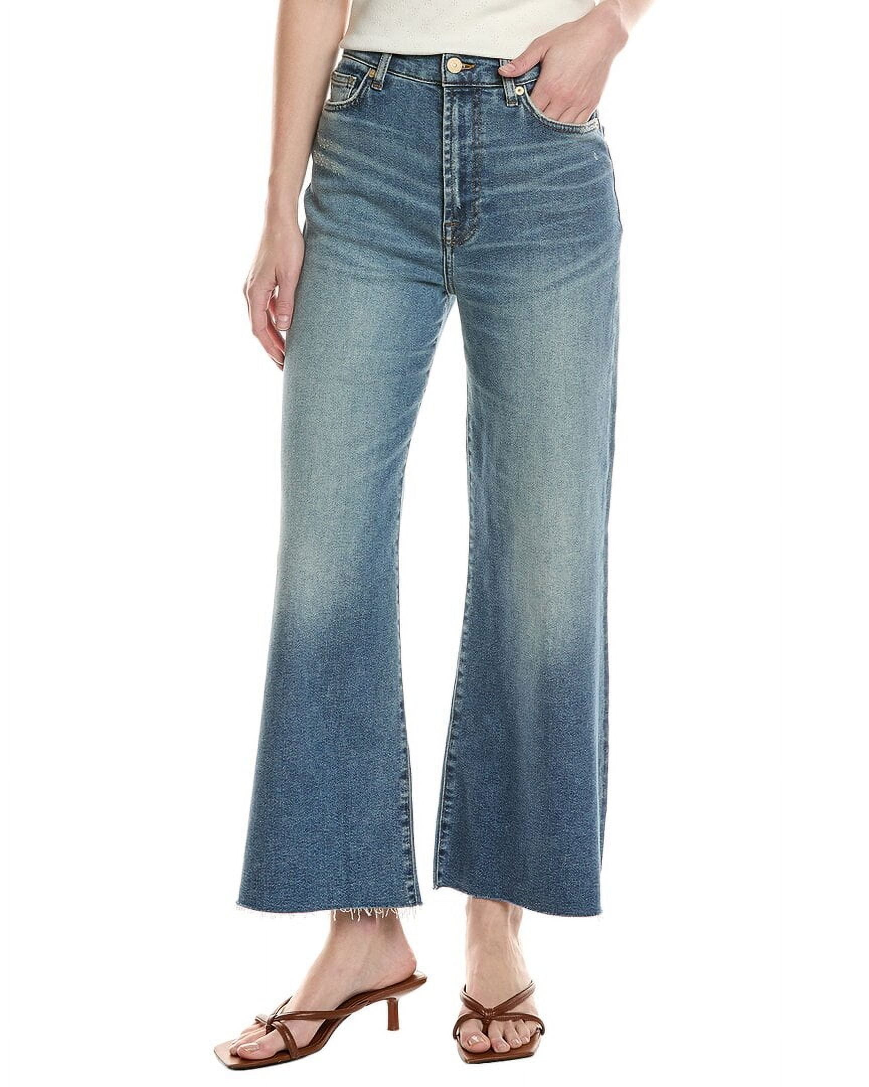 7 For All Mankind - Luxe Vintage Ultra High Rise Cropped Jo Jeans