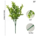 thumbnail image 1 of 7 Fork Imitation Green Leaf Plastic Wedding Supplies Artificial Plants Fake Plant Artificial Flower Simulation Aquatic Plants 07, 1 of 8