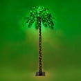 thumbnail image 1 of 7 Ft LED Lighted Palm Tree Artificial Tree Party Decoration For Home, Party, Patio, 160 LED Lights with Remote Control, 1 of 6
