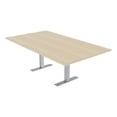 thumbnail image 1 of 8 Person Rectangular Conference Table T-Legs Harmony Series 7 Foot  Maple, 1 of 4