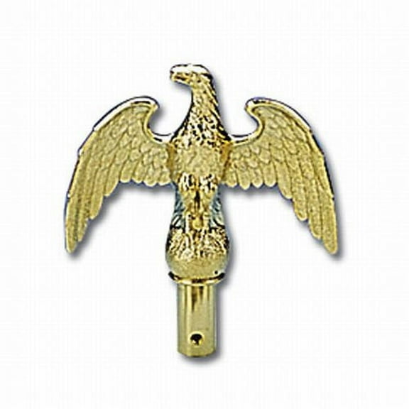 7" GOLD EAGLE TOP ABS STYRENE PLASTIC FOR INDOOR FLAGPOLES