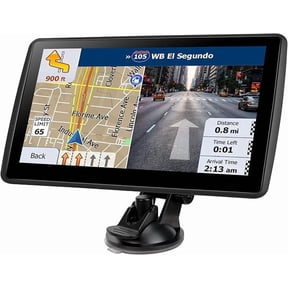 7'' GPS Navigator for Car Truck RV - 2026 North America Maps Free Lifetime Updates, Touchscreen Navigation System, Speed & Red Light Warning, Turn-by-Turn Voice Guidance, for All Cars