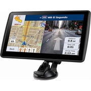 7 GPS Navigator for Car Truck RV - 2026 North America Maps Free Lifetime Updates, Touchscreen Navigation System, Speed & Red Light Warning, Turn-by-Turn Voice Guidance, for All Cars